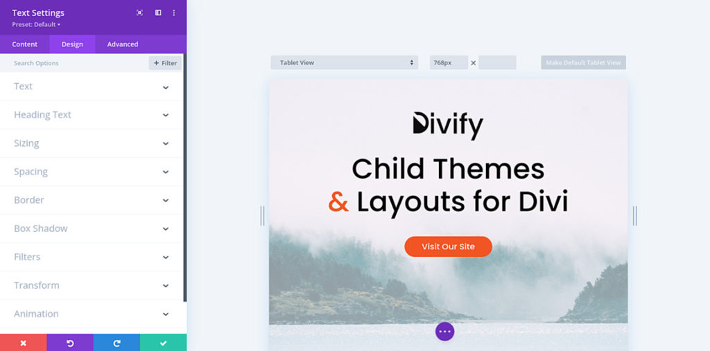 Divi Sidebar and Mobile-Responsive Views